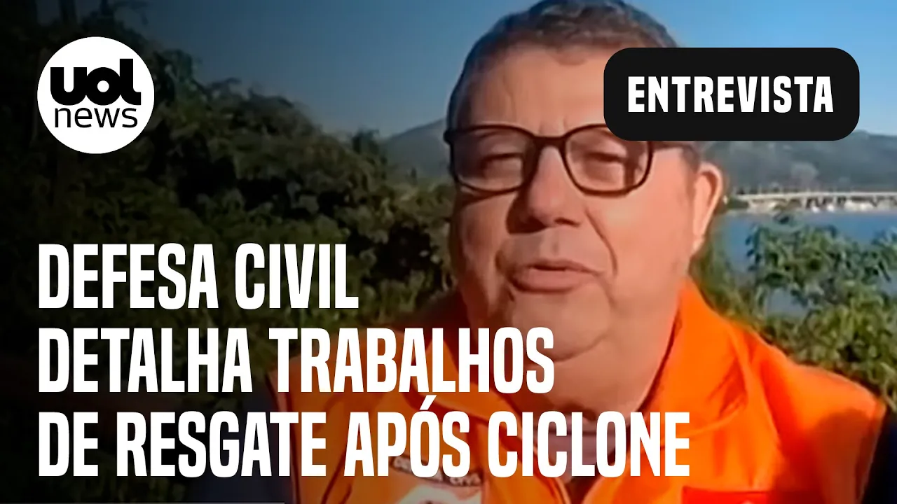 Ciclone no Sul: Defesa civil de SC detalha buscas após forte chuvas e naufrágio