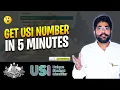 Create Your USI Number in Just 5 Minutes - Step-by-Step Guide by HOLO Education Services