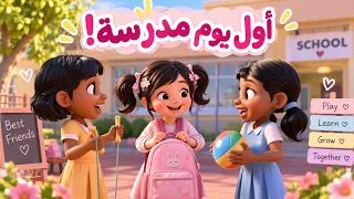 فطومة في أول يوم مدرسة      كيف كو نت أصدقاء جدد    أغنية أطفال دندنها