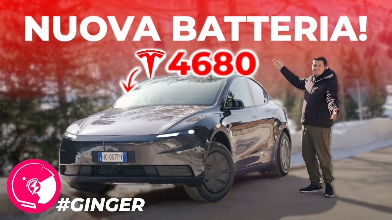TESLA MODEL Y STANDARD LR RWD [YB8LR] | FINALMENTE con le batterie 4680!?