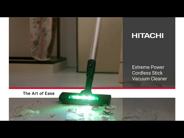HITACHI Cordless Vacuum Cleaner 25.2V Model PV-XH4PCGCTH Champagne Gold Color