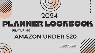 2024 Planner Lookbook Amazon Finds Under 20
