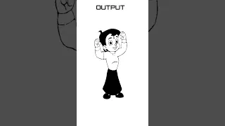 How to make Chhota Bheem in Turtle Turtle python drawing