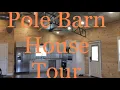 Pole Barn Empty House Tour New Construction 2019
