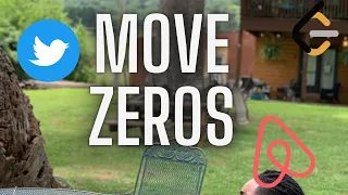 LeetCode 283 Move Zeros Big-Tech Interview Problem