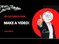 AP CSP create task Making a of your program run