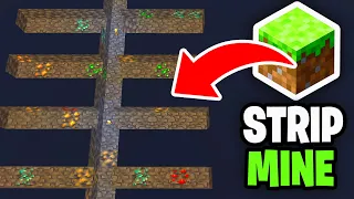 How To Strip Mine In Minecraft - Java Bedrock