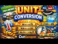 All Unit Conversions in One cm m km kg sec Explained