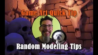 Game Art Quick Tip Random Modeling Tips Green Screen Experimentation