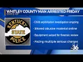 Whitley County man arrested Friday