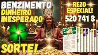 🌟BENÇÃO DINHEIRO INESPERADO🍀SORTE NA LOTERIA🍀ORAÇÃO ESPECIAL🌠 JESUS | SÃO CONO | GRABOVOI 520 741 8🌟