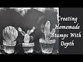 Homemade Fabric Interfacing Stamps for Gel Printing