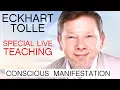 Download Lagu Eckhart Tolle Special Live Teaching | Conscious Manifestation