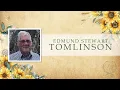 Memorial Service fo the Late Mr Edmund Stewart Ted Tomlinson