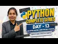 Day-13 Complete Python Series User Defined Functions Lambda Functions Recursion