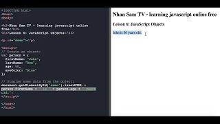 JavaScript Tutorial for Beginners Learn JavaScript Basics in 2 minutes - JavaScript Objects