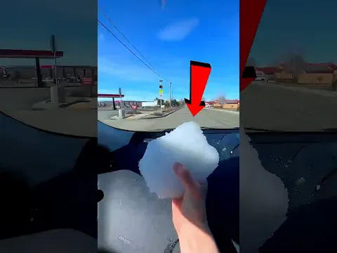 Ela levou NEVE até um CACTO no deserto 😳