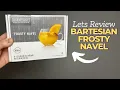 Bartesian Pod Review Frosty Navel Cocktail