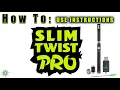 Ooze Pen Instructions Slim Twist PRO 101 How to Use Battery Unboxing Product