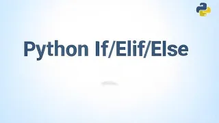 Python if else elif