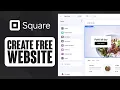 Square Website Builder How To Use Square Website Builder Easy Tutorial 2026