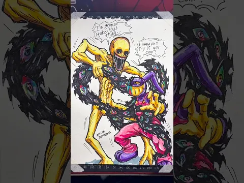 Drawing Abstraction Jax vs Verity part-2 #drawing #verity #howtodraw