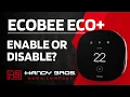 Ecobee Eco Mode Explained Why We Recommend DISABLING It Handy Bros Smart Thermostat Tutorial