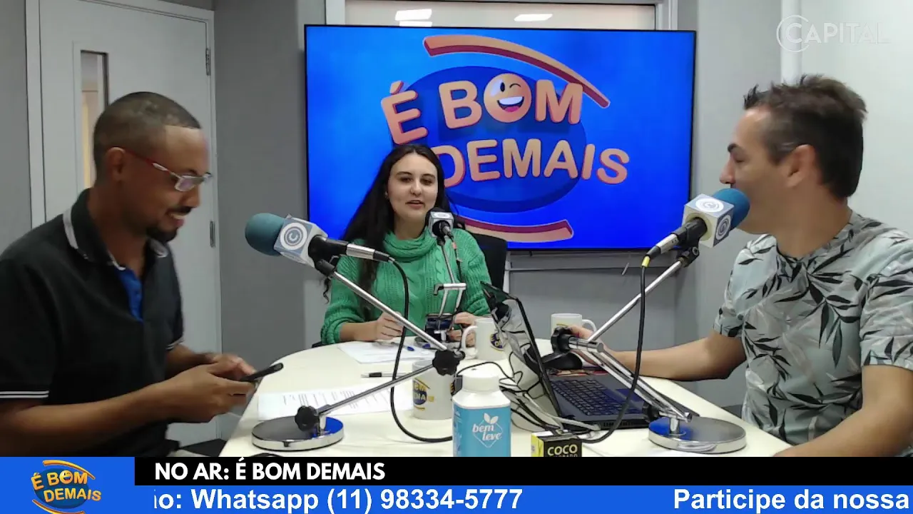 27/05/2023 | RÁDIO CAPITAL AO VIVO É BOM DEMAIS