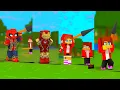 Lagu The Dark Twins Minecraft  | HELP JJ Throw SPEAR | The Dark Twins Minecraft