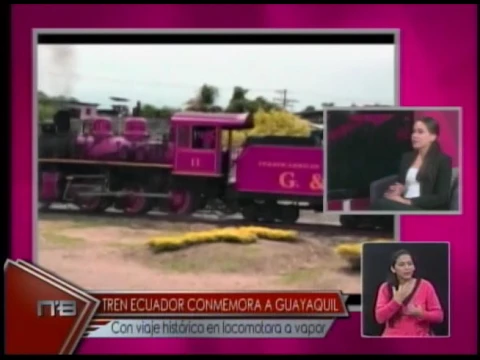 Tren Ecuador Conmemora a Guayaquil con viaje histórico en locomotora a vapor