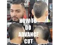 HOW TO DO Advance Comb Over Fade Hawk Faux Hawk One On One Barber Tutorial Step By Step