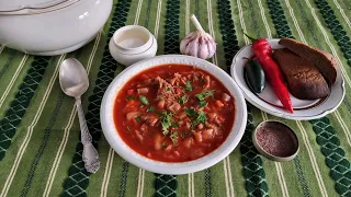 БОРЩ ПОХОДНЫЙ в КАЗАНЕ на КОСТРЕ. Выпуск №1320