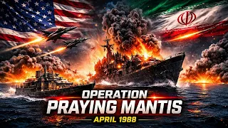 1988 का वो दिन जब America ने Iran को समुद्र में चुनौती दी | Operation Praying Mantis