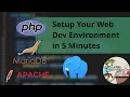 Laragon with PHP 8 x MariaDB 10 x Apache 2 x on Windows WAMP XAMPP Alternative