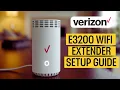 Verizon Wifi Extender E3200 Setup Guide STEP-BY-STEP