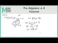 PreAlgebra 6-4 Volume