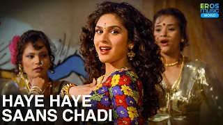 haye haye saans chadi yeh raat phir na aayegi 1992 full video song alka yagnik hd 