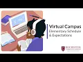 Virtual Campus Elementary Schedule Expectations