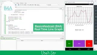 Basic4Android B4A Real Time Line Graph Tutorial