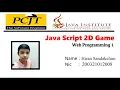 JavaScript 2D Game Web Programming 1 Java Institute Hiran Sandakelum