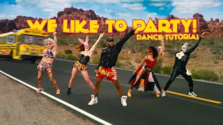 vengaboys dance tutorial we like to party the vengabus is coming