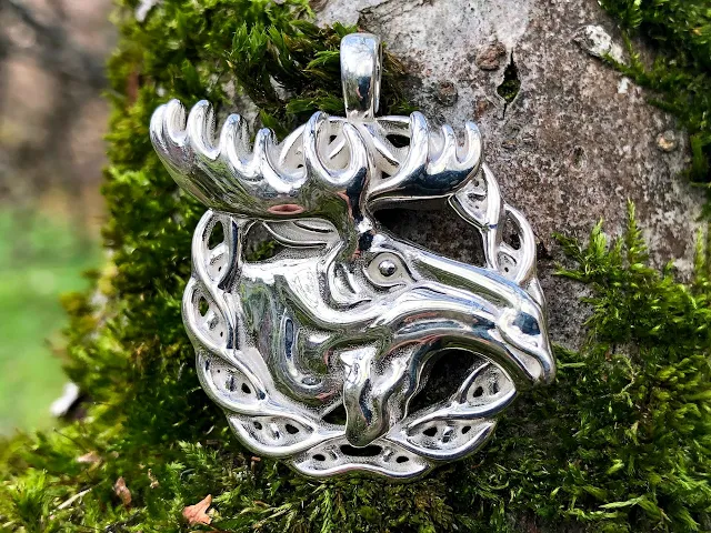 Moose Necklace Pendant Jewelry Gift video thumbnail