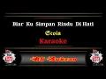Karaoke - BIAR KU SIMPAN RINDU DI HATI - Scoin