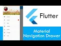 Flutter Tutorial - Sidebar Menu Navigation Drawer