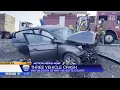 Three people transported to hospital after three-car crash shuts down Highway 99 south of Chico