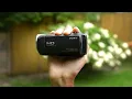 Going old school with the Sony Cx405 Camcorder