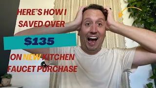 SAVE 135 on Kohler Crue Kitchen Faucet At Amazon