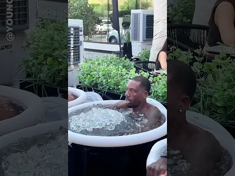 He Couldn’t Handle The Ice Bath 🤯