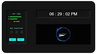 Digital Alarm Clock With Source Code HTML CSS JavaScript Cool Programming Projects
