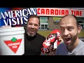 American Explores CANADIAN TIRE store Not what he expected